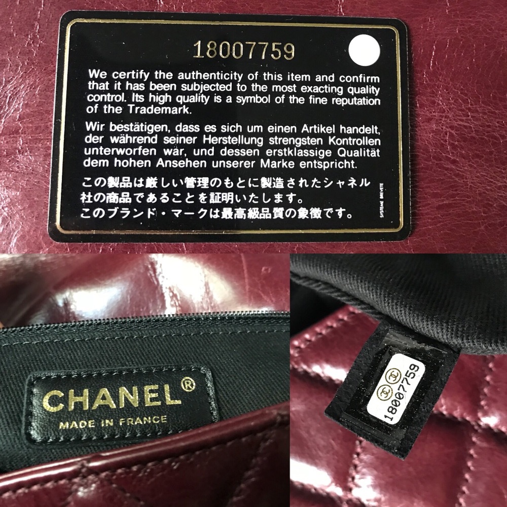 🎊Sold🎊CHANEL Calfskin Castle Rock Top Handle Bag - Picture 8 of 8